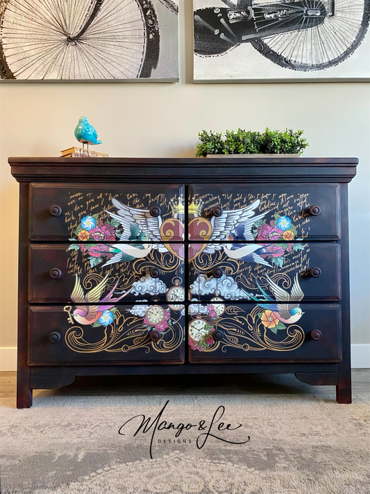 Mango & Lee Graphic Art Dresser