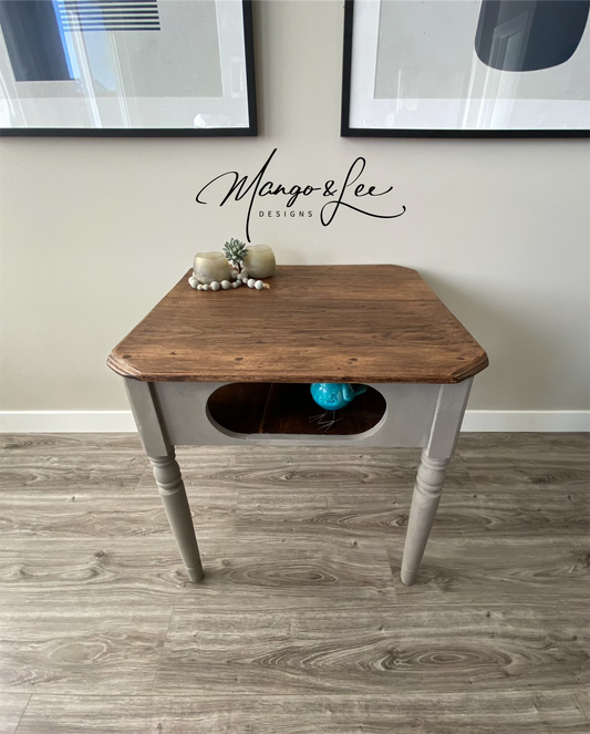 Antique Farmhouse Square Table