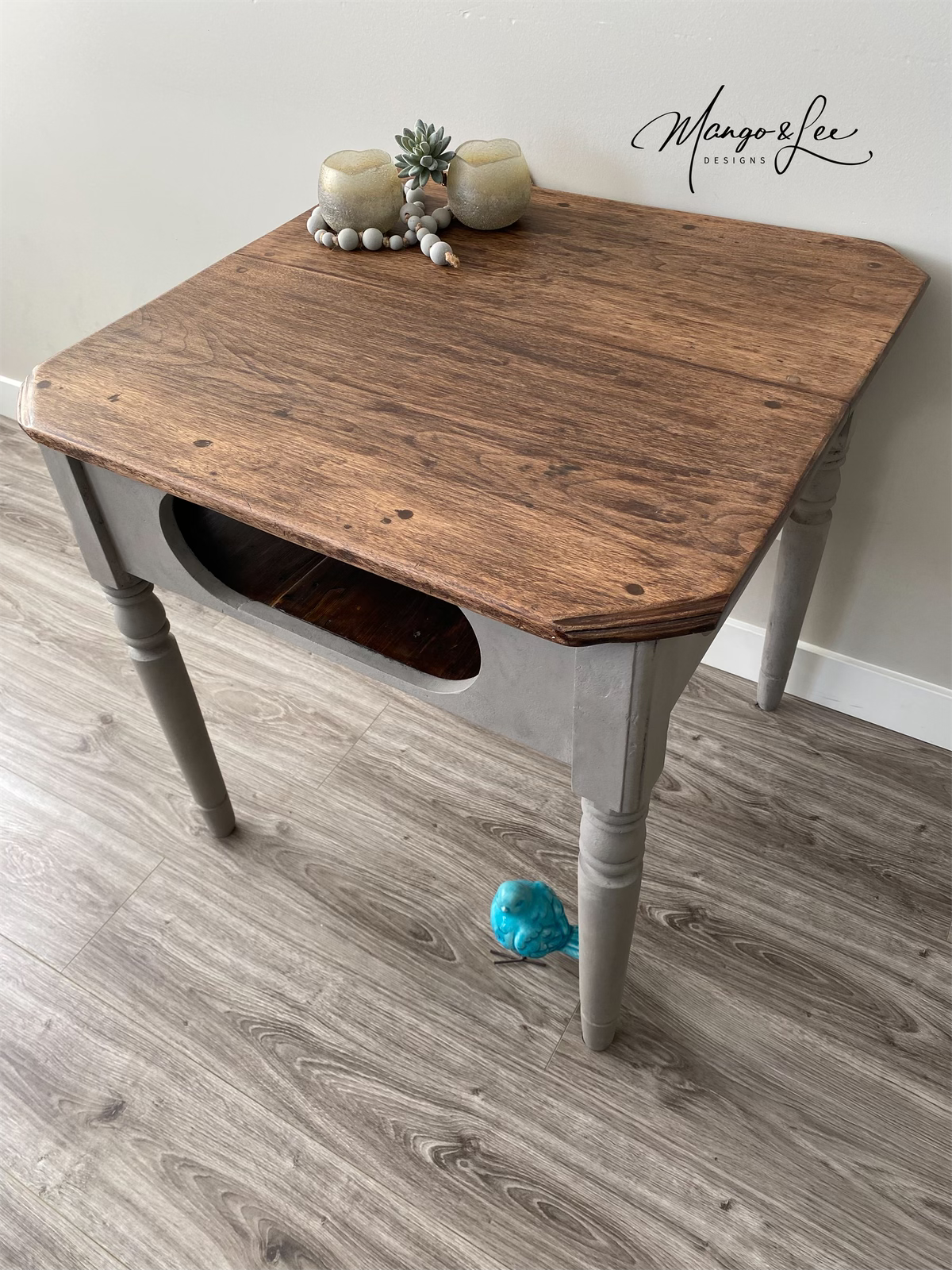 Antique Farmhouse Square Table