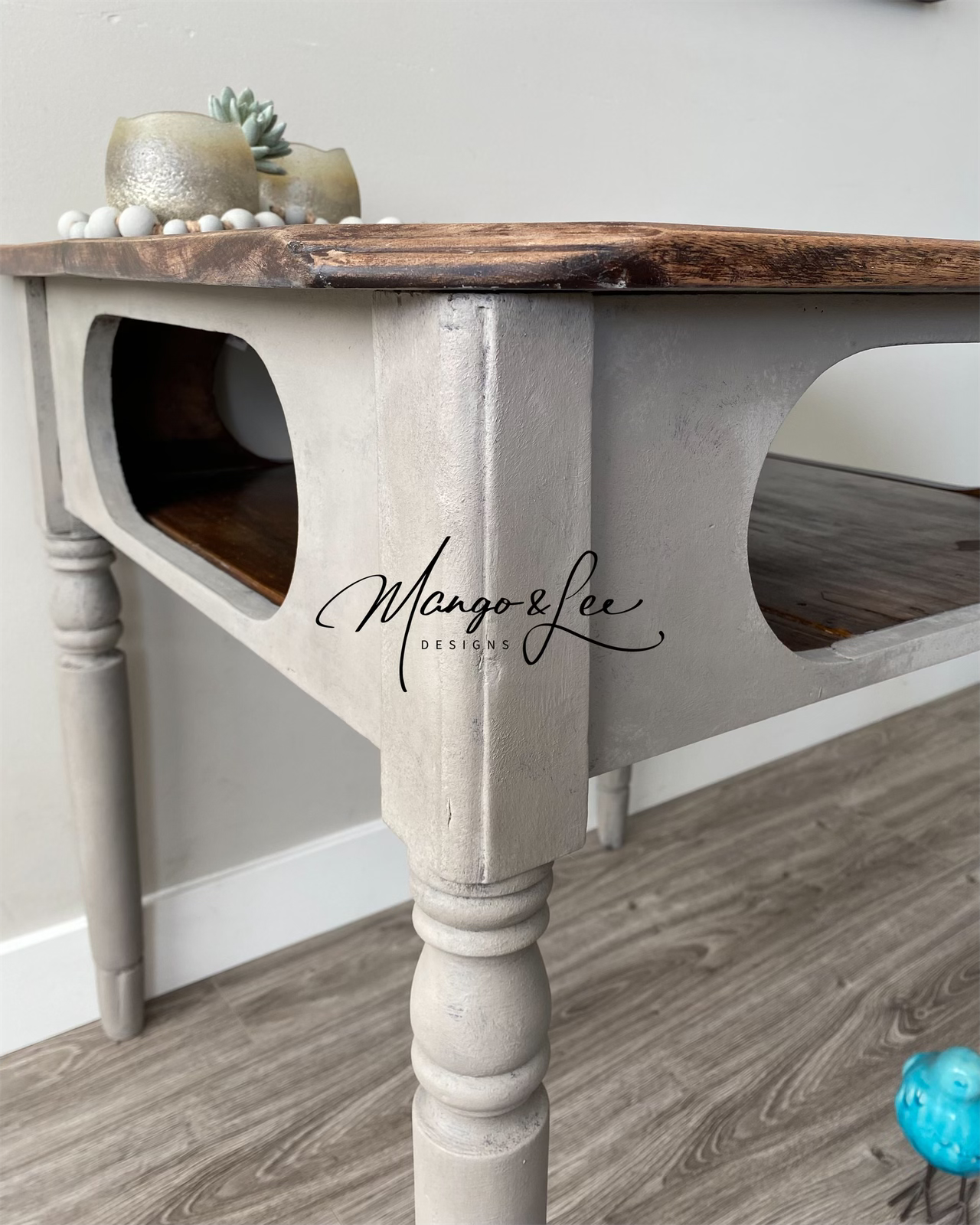 Antique Farmhouse Square Table