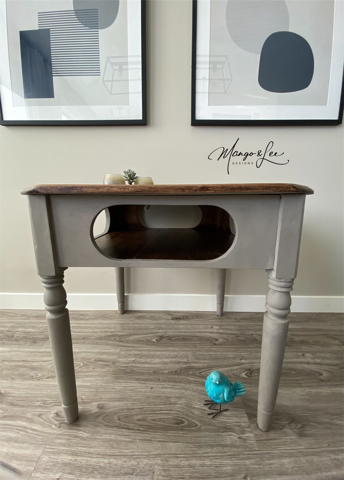 Antique Farmhouse Square Table