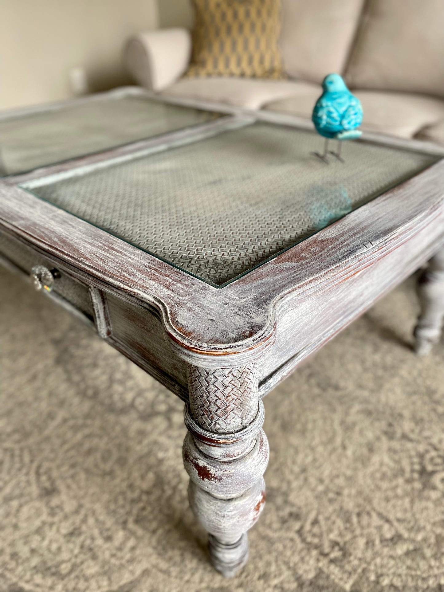 Limewash Coffee Table