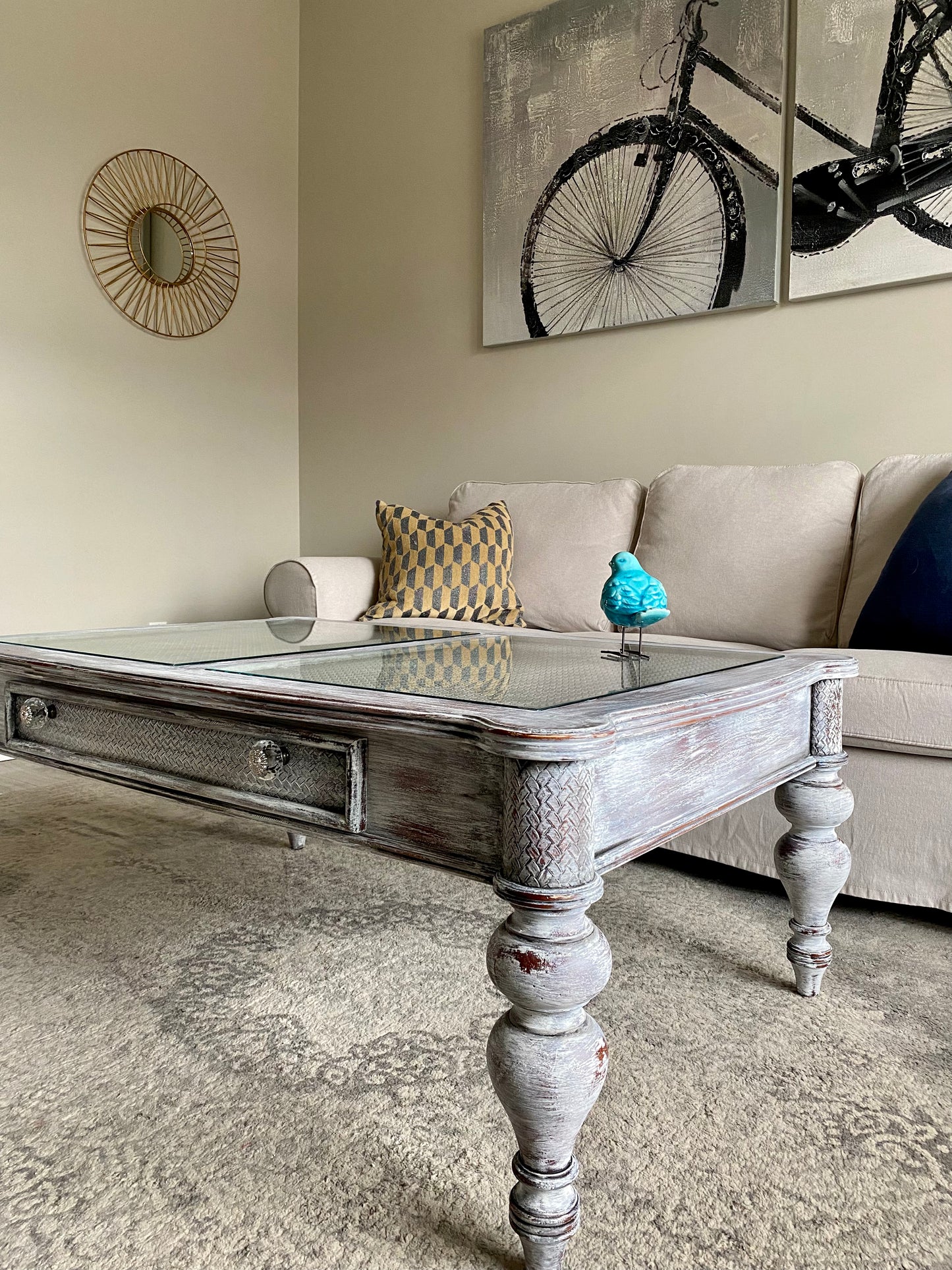 Limewash Coffee Table