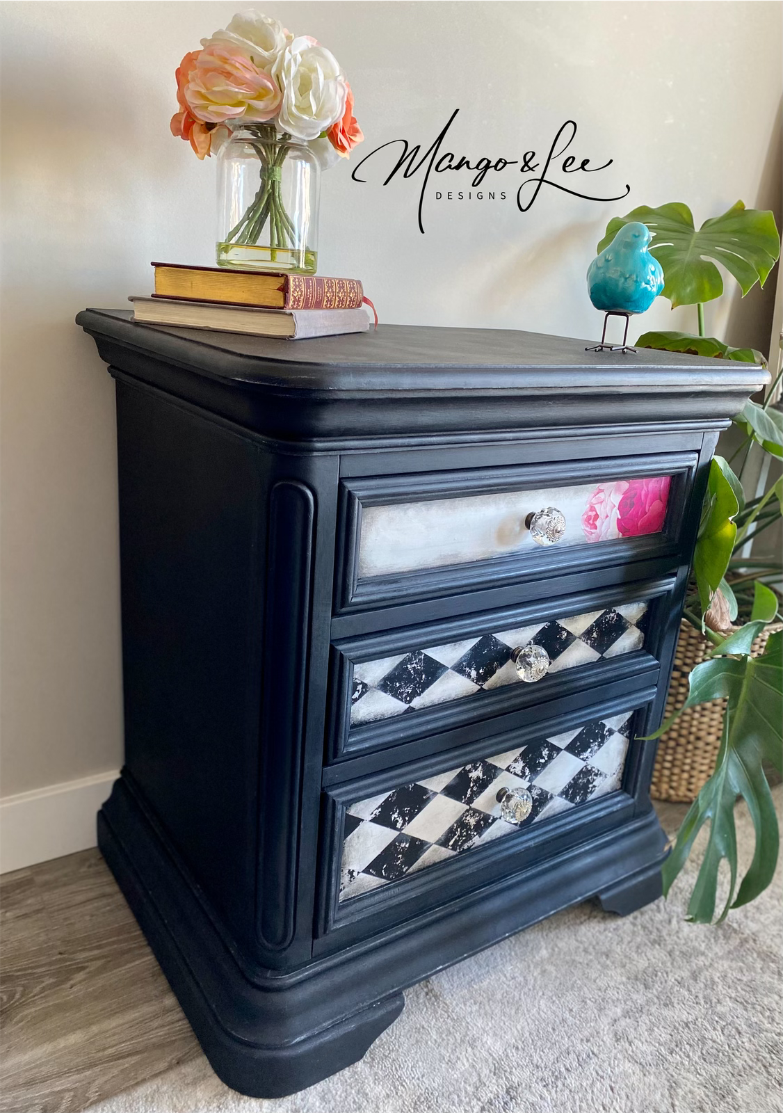 Black Accent Table