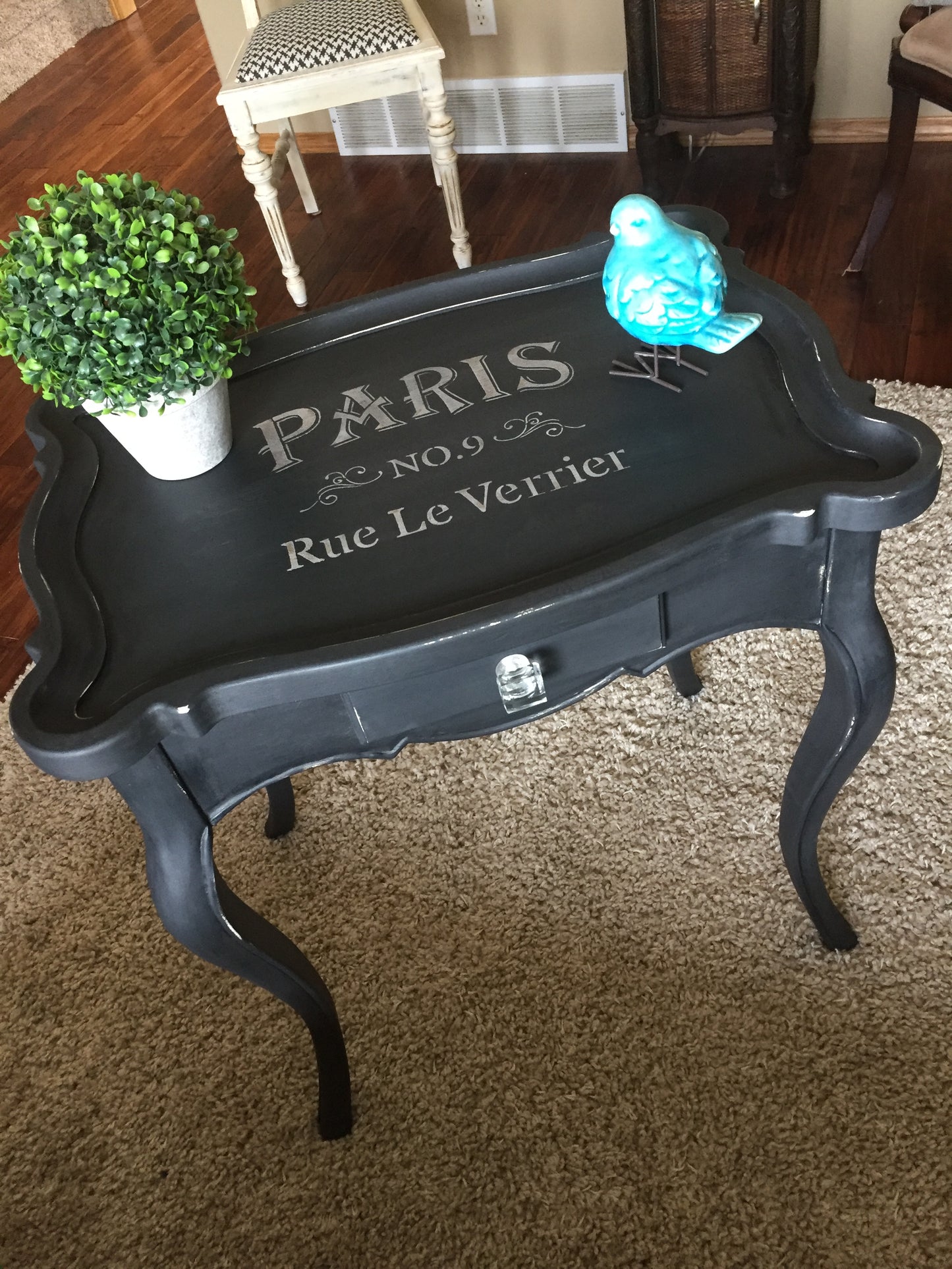 French-Inspired Accent Table