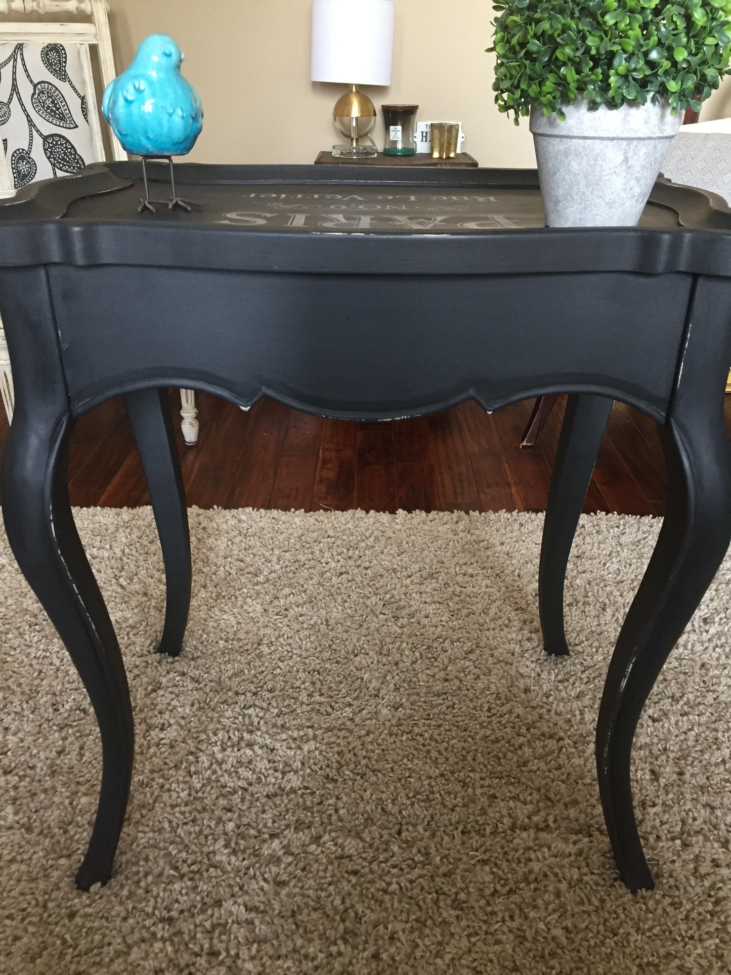 French-Inspired Accent Table