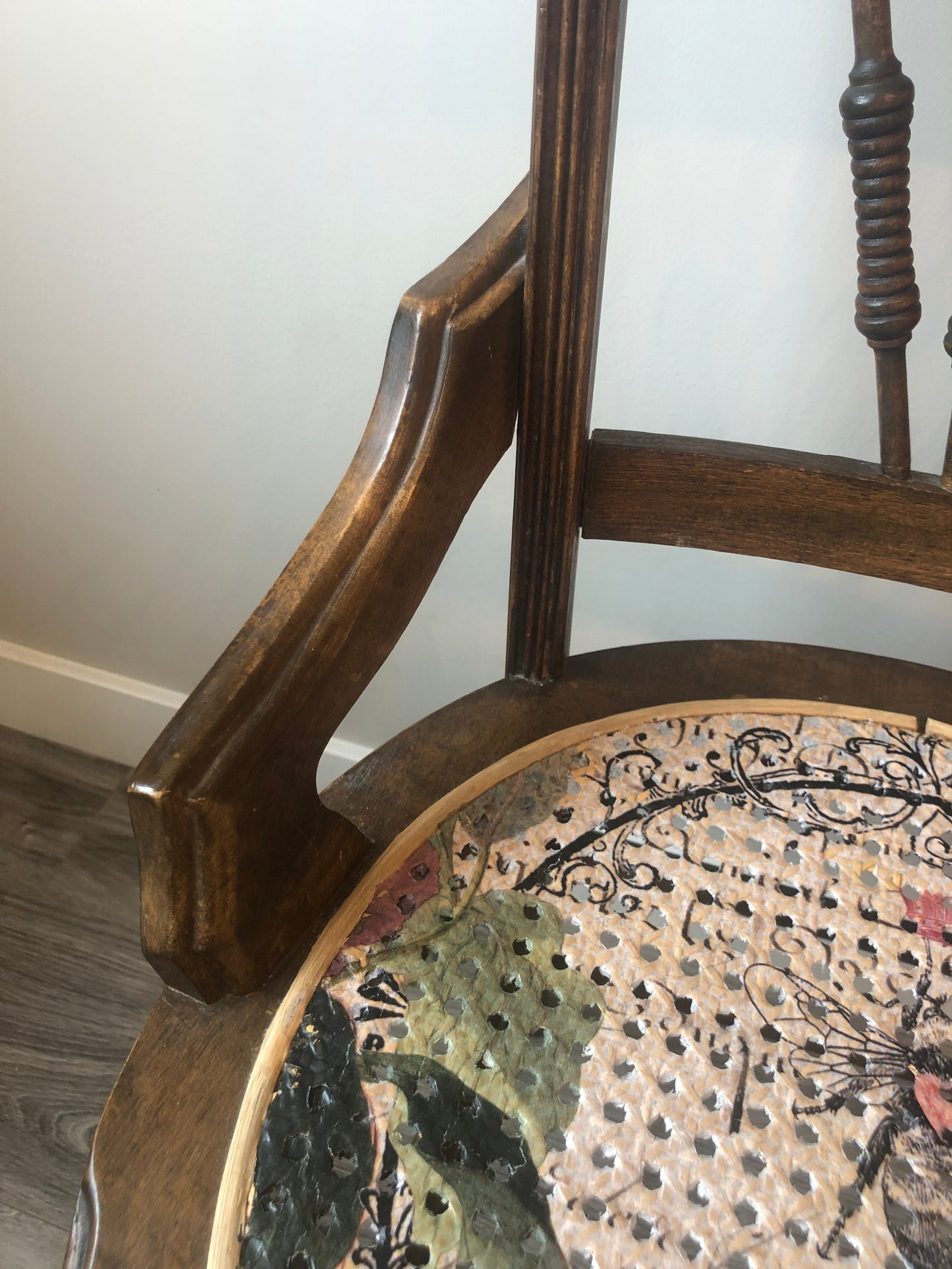 Queen Bee Antique Chair