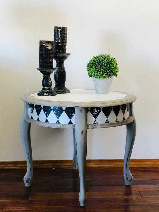 Harlequin Accent Table