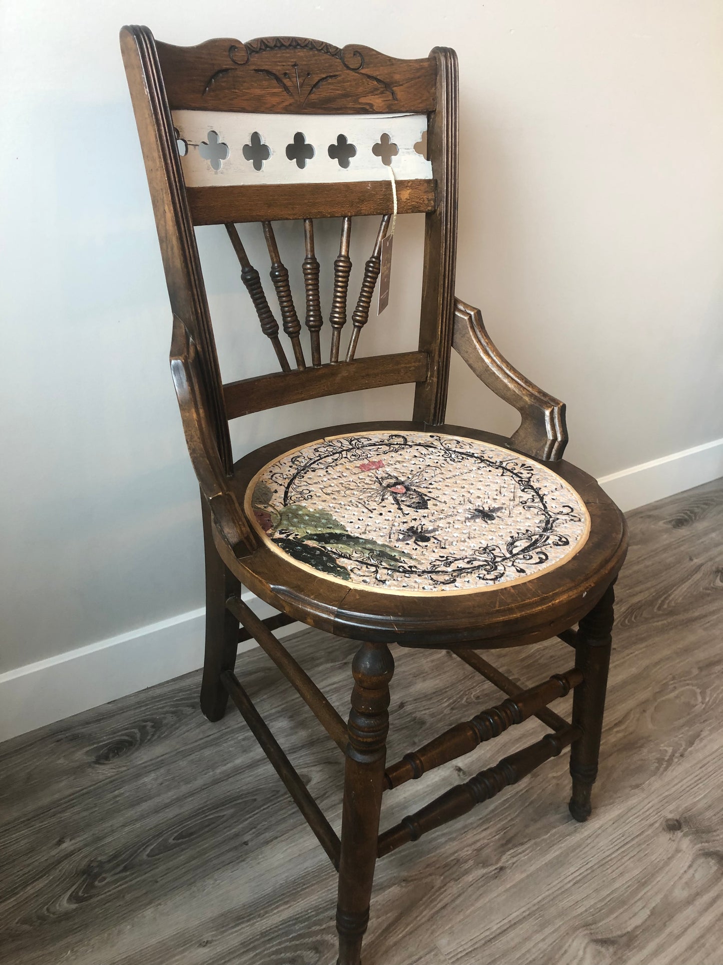 Queen Bee Antique Chair