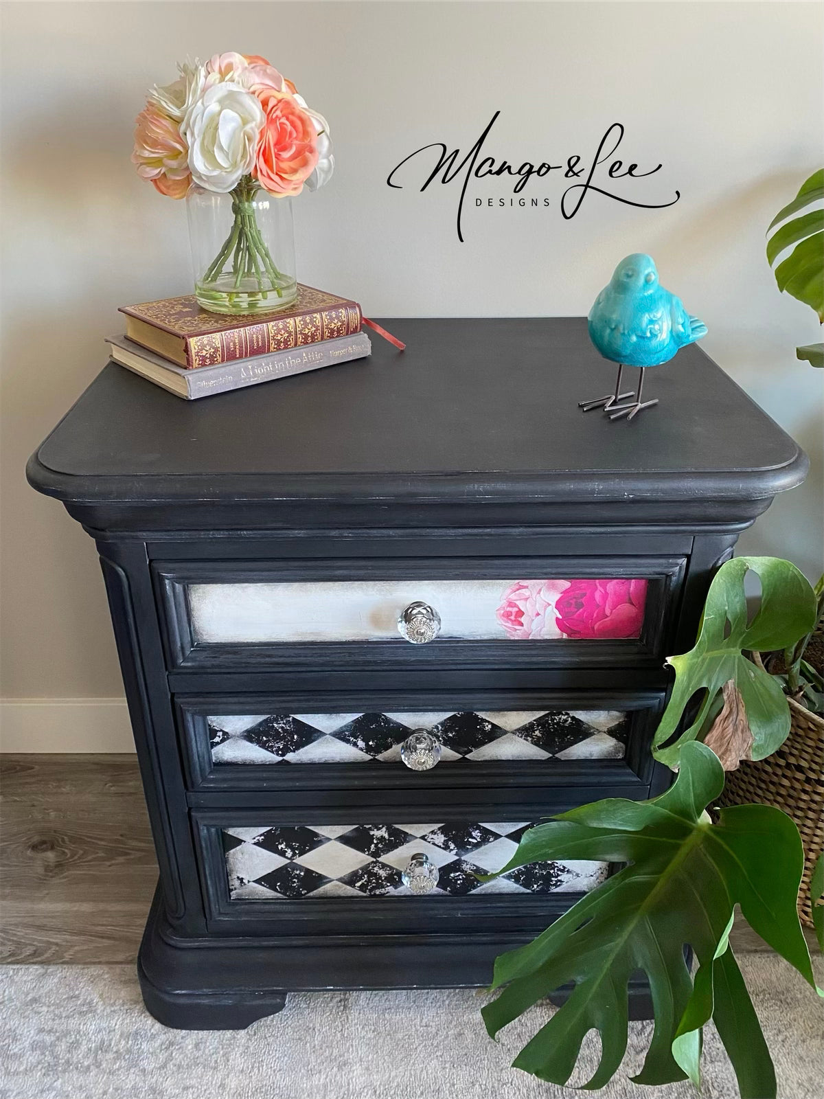 Black Accent Table