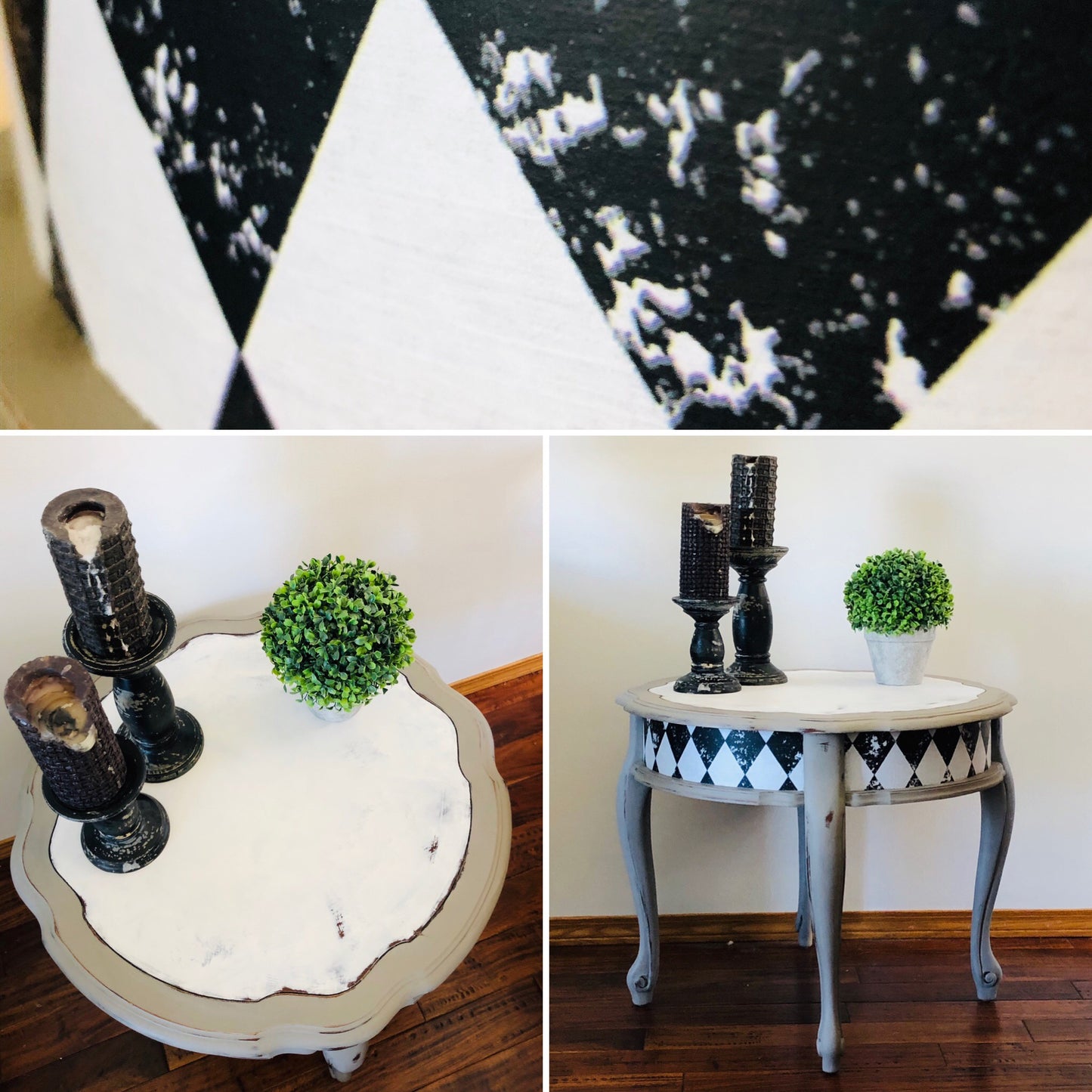 Harlequin Accent Table