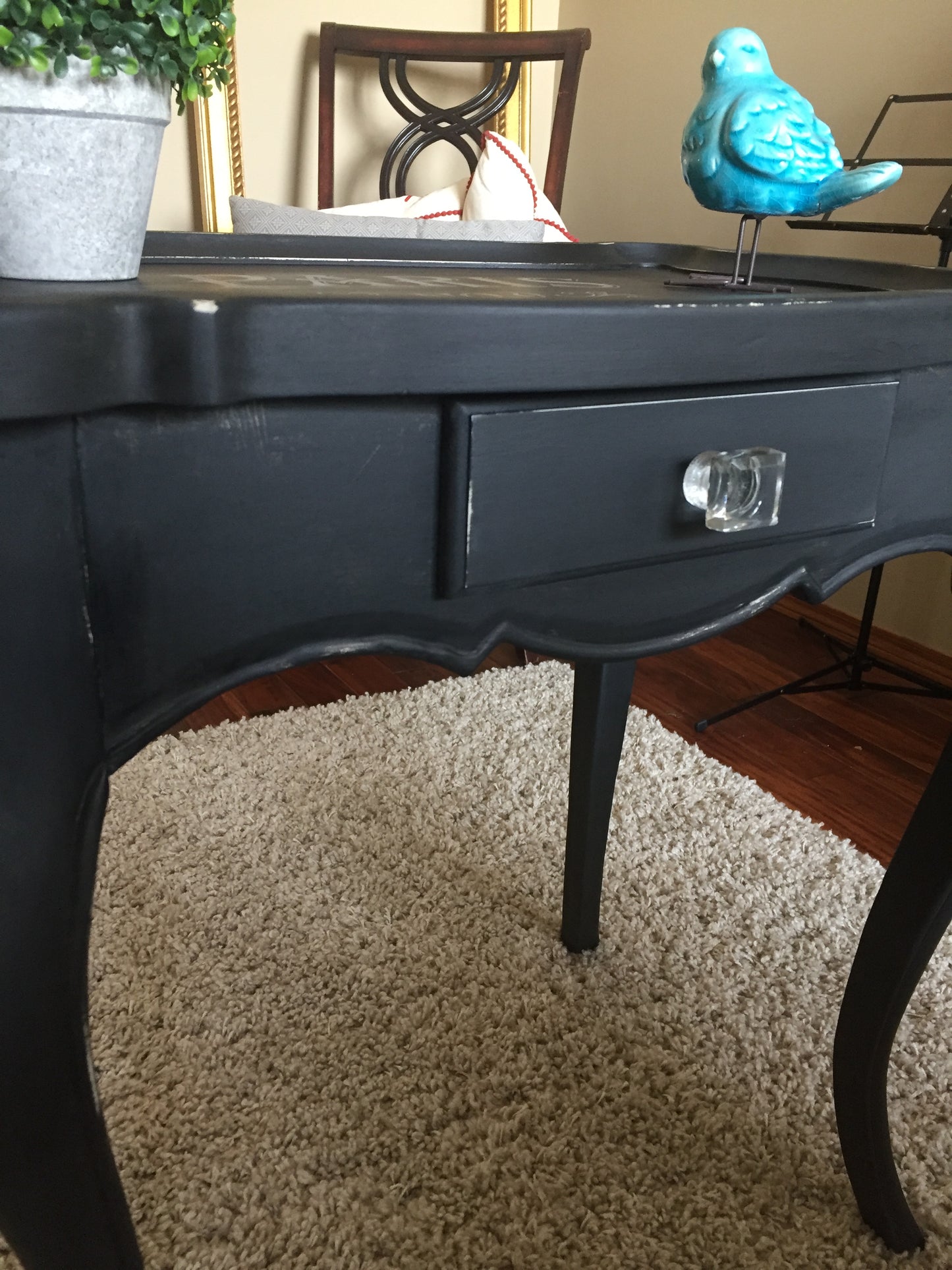 French-Inspired Accent Table