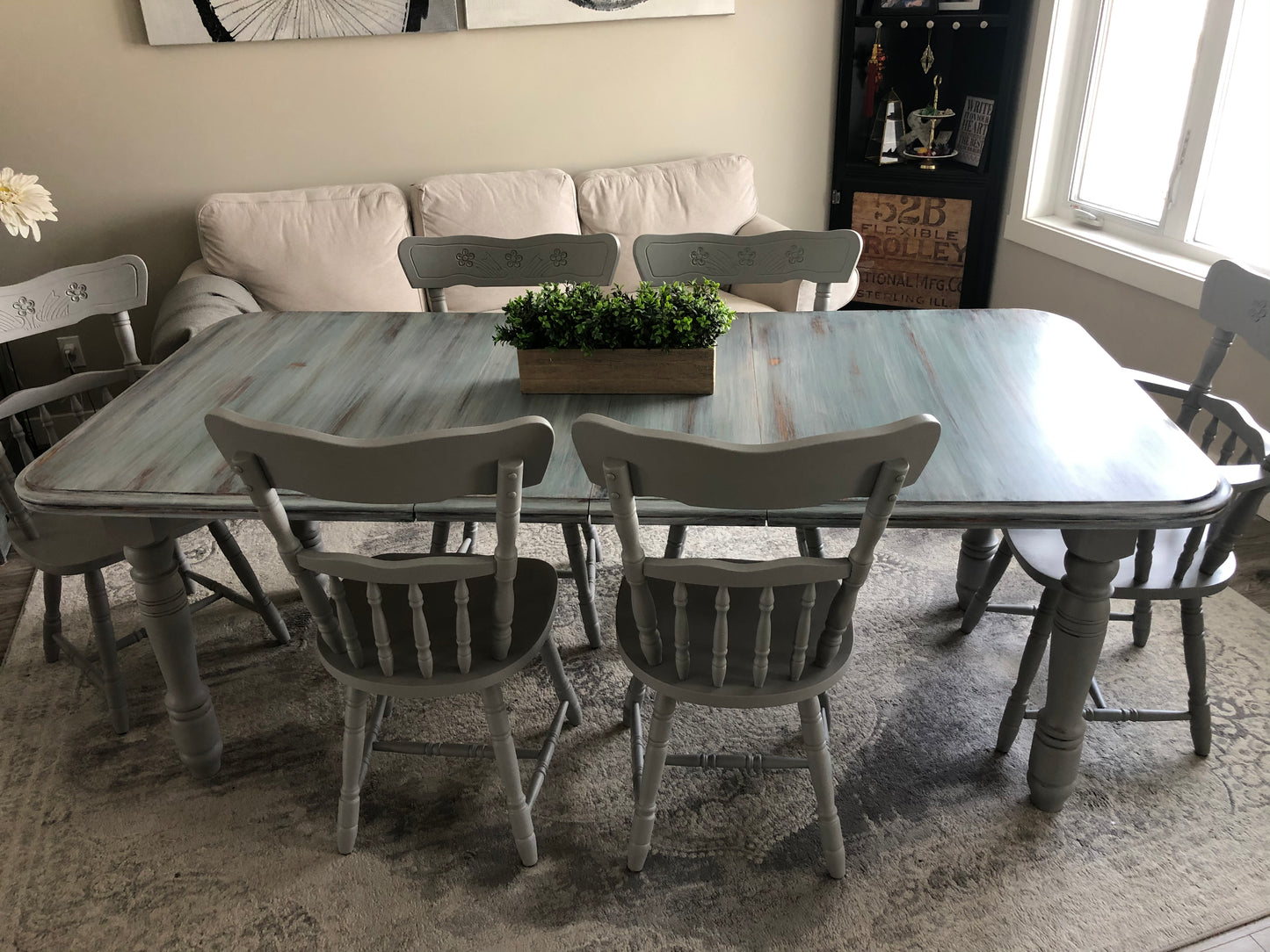 Custom Farmhouse Dining Set