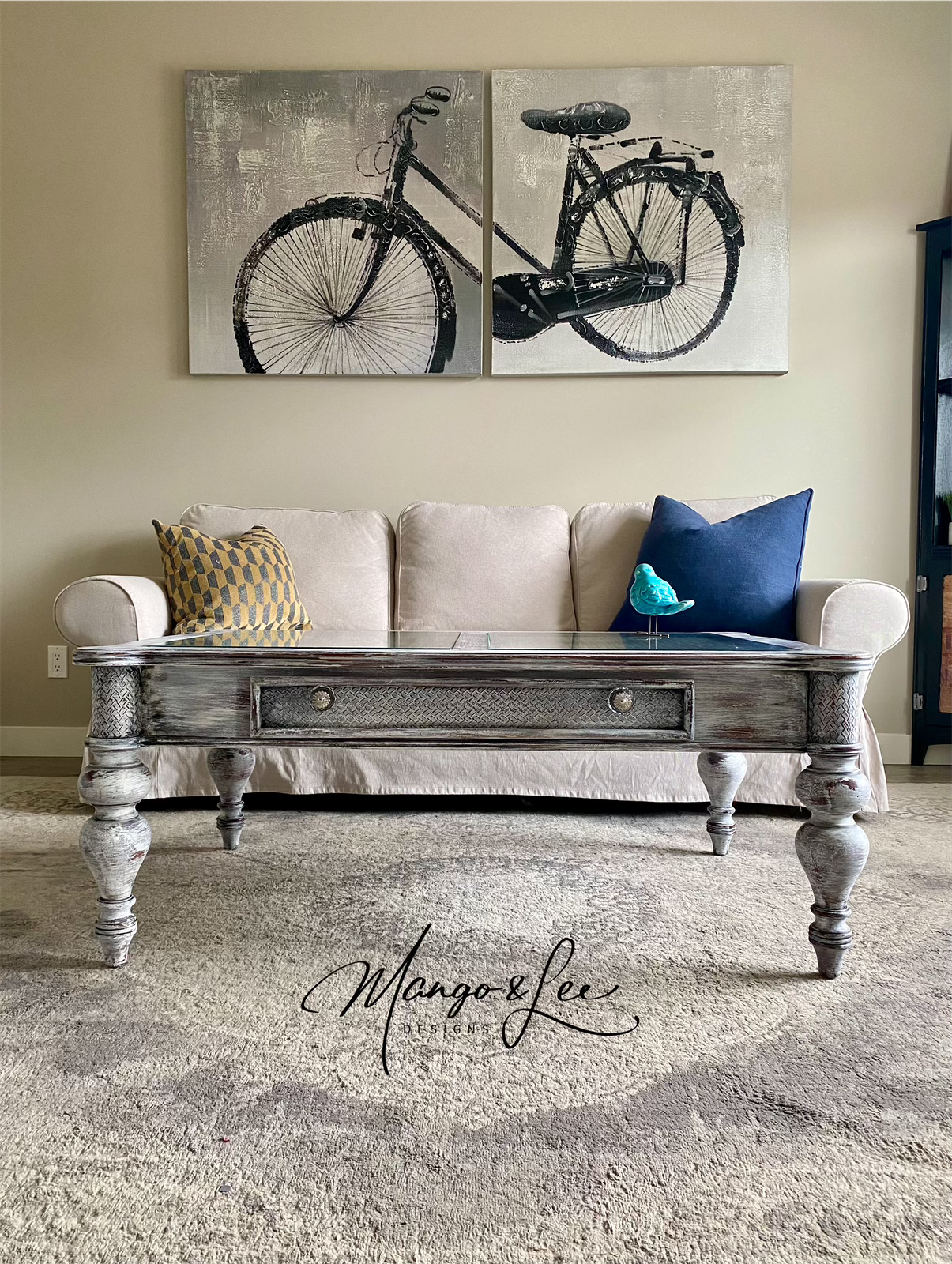 Limewash Coffee Table