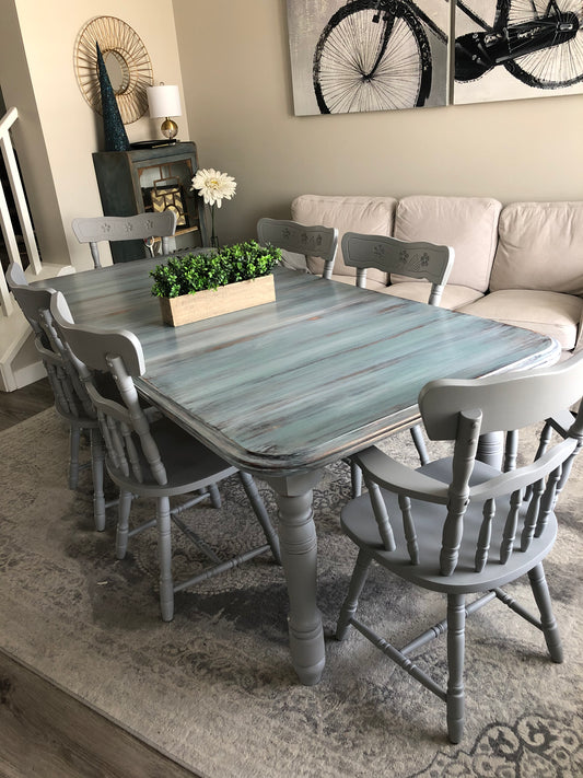 Custom Farmhouse Dining Set