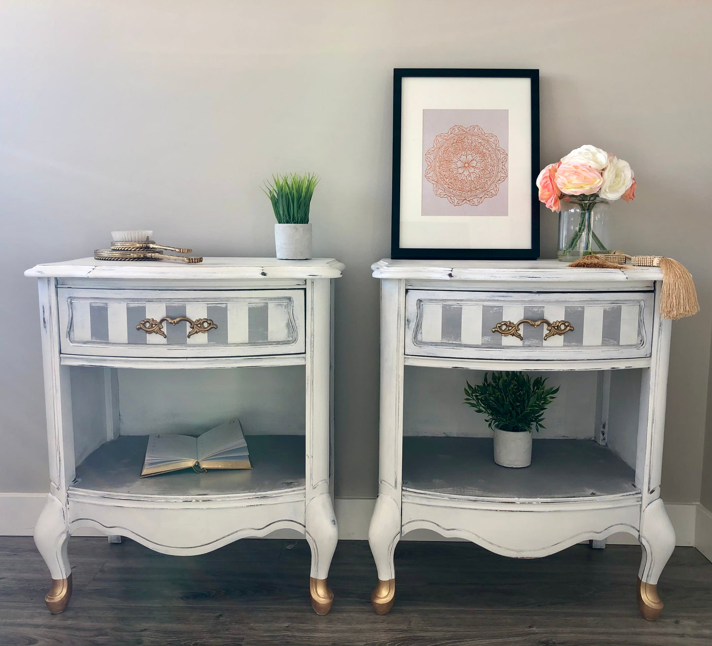 Bridgerton-Inspired Nightstands